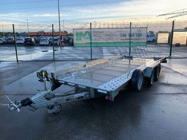 UNRESERVED 2019 Indespension Twin Axle 16ft Transporter Trailer c/w Ramps