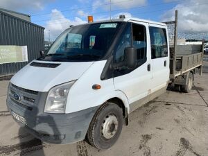 2008 Ford Transit NT 350LWB Crew Cab Dropside c/w Tail Lift