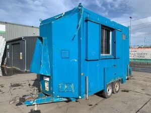 Securi-Cabin Twin Axle Fast Tow Welfare Unit