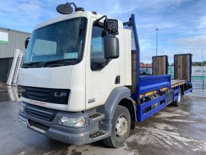 2008 DAF LF 55.180 4x2 Plant Recovery Truck c/w Flip Ramps