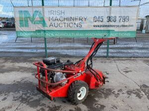 UNRESERVED Barreto 1620 Heavy Duty Pedestrian Rotovator c/w Vanguard 16HP Engine