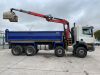 2013 DAF 85.410 8x4 32T Grab Truck c/w Palfinger Epsilon M1250 Extendable Crane - 5