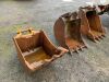 UNRESERVED 3 x 2FT Digging Buckets (45mm & 2 x 50mm) - 2