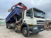 2013 DAF 85.410 8x4 32T Grab Truck c/w Palfinger Epsilon M1250 Extendable Crane - 11