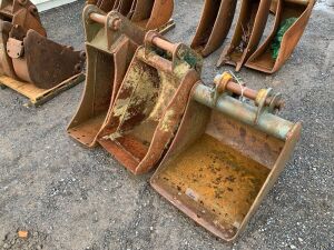 UNRESERVED 3 x Excavator Buckets (2ft, 1.5ft & 1ft)