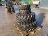 Used Titan Tyres (25 x 8.5-14 & 43 x 16-20) - 3