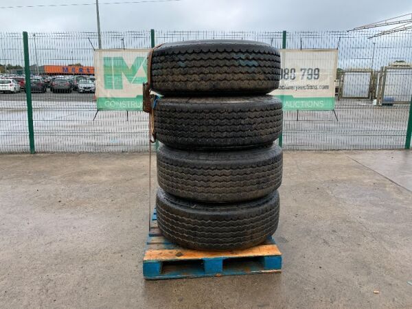 UNRESERVED 4 x 385/65/R27 Tyres & Rims