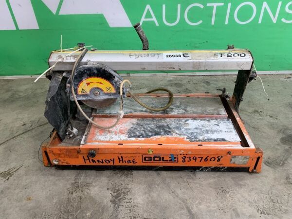 UNRESERVED Stone Cutting Table Saw