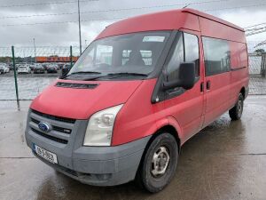 2009 Ford Transit 350 LWB M/R Crew Cab