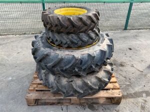 Complete Set Of Agri Tyres x 4 To Suit John Deere 3036E