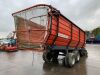 1984 Deutz-Fahr K570 Double Axle Silage Wagon - 5