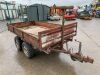 UNRESERVED Twin Axle Trailer - 7