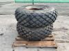 UNRESERVED 2 x Flotation Tyres To Suit Massey Ferguson - 2