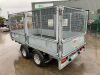 UNRESERVED 2017 Ifor Williams LM105GHD Twin Axle Dropside Trailer c/w High Mesh Sides - 3