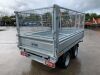 UNRESERVED 2022 UNUSED MTEC 8x5 Twin Axle High Mesh Sided Tipper - 5