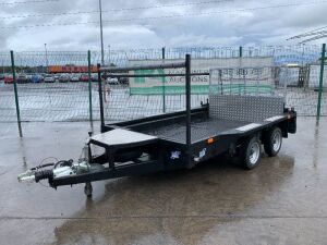 Ifor Williams GX126 Twin Axle 3.5T Plant Trailer c/w Ramp