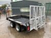 Ifor Williams GX126 Twin Axle 3.5T Plant Trailer c/w Ramp - 3