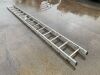 UNRESERVED 13FT Aluminium Ladder - 2