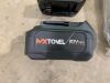 NEW/UNUSED MXTOVEL 20V Cordless Angle Grinder c/w Battery & Charger - 2