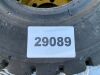 UNRESERVED 4 x 650-10 Tyres & 4 x 18-7-18 Tyres - 6