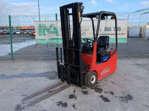 UNRESERVED 2007 CTC PL315 1.5T Zero Turn Electric Forklift c/w Charger