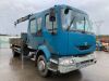 UNRESERVED 2001 Renault Midlum 210.14 Crew Cab Dropside c/w HIAB 085-2 Extendable Crane - 7