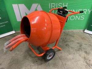 UNRESERVED Pacini Petrol Cement Mixer c/w Stand