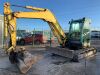 2011 Yanmar VIO80-U Zero Tail 8T Excavator c/w 2 x Buckets