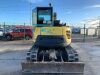 2011 Yanmar VIO80-U Zero Tail 8T Excavator c/w 2 x Buckets - 8
