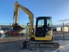 2014 Komatsu PC55MR-3 Zero Tail 5.5T Excavator c/w 2 x Buckets - 3