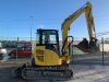 2014 Komatsu PC55MR-3 Zero Tail 5.5T Excavator c/w 2 x Buckets - 5