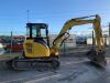 2014 Komatsu PC55MR-3 Zero Tail 5.5T Excavator c/w 2 x Buckets - 6