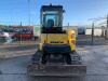 2014 Komatsu PC55MR-3 Zero Tail 5.5T Excavator c/w 2 x Buckets - 8