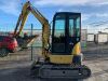 2012 Komatsu PC26MR-3 Zero Tail 2.7T Excavator c/w 2 x Buckets - 3