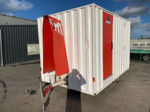 UNRESERVED 2015 Single Axle Fast Tow Welfare Unit c/w 6KVA Generator, Canteen & Toilet