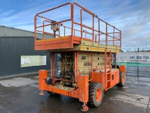 UNRESERVED 2000 JLG 500RTS 50FT Rough Terrain Diesel Scissors Lift