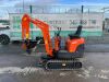 Kubota K008-3 Micro Excavator c/w 2 x Buckets - 3