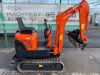 Kubota K008-3 Micro Excavator c/w 2 x Buckets - 5