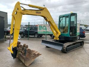 2007 Yanmar Global VIO55 5.5T Zero Tail Excavator c/w 3 x Buckets