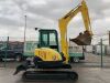 2007 Yanmar Global VIO55 5.5T Zero Tail Excavator c/w 3 x Buckets - 5