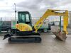 2007 Yanmar Global VIO55 5.5T Zero Tail Excavator c/w 3 x Buckets - 6