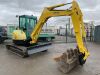 2007 Yanmar Global VIO55 5.5T Zero Tail Excavator c/w 3 x Buckets - 8