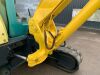 2007 Yanmar Global VIO55 5.5T Zero Tail Excavator c/w 3 x Buckets - 20