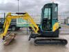UNRESERVED 2007 Yanmar Gobal VIO25 2.5T Zero Tail Excavator c/w 3 x Buckets - 4