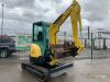 UNRESERVED 2007 Yanmar Gobal VIO25 2.5T Zero Tail Excavator c/w 3 x Buckets - 7