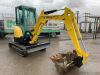 UNRESERVED 2007 Yanmar Gobal VIO25 2.5T Zero Tail Excavator c/w 3 x Buckets - 8