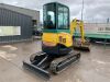 UNRESERVED 2007 Yanmar Gobal VIO25 2.5T Zero Tail Excavator c/w 3 x Buckets - 10