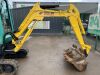 UNRESERVED 2007 Yanmar Gobal VIO25 2.5T Zero Tail Excavator c/w 3 x Buckets - 19