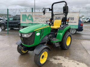 2019 John Deere 2036R Compact Tractor (As New)