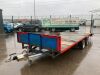 18FT Twin Axle Fast Tow Flatbed/Transporter